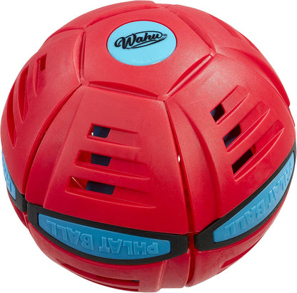 WAHU Phlat Ball Large - Red (23cm) | Throw a Disc... Catch a Ball | Perfect for the Garden or the Beach | Kids Outdoor Toys | Ages 6+