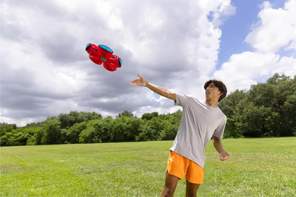 WAHU Phlat Ball Large - Red (23cm) | Throw a Disc... Catch a Ball | Perfect for the Garden or the Beach | Kids Outdoor Toys | Ages 6+