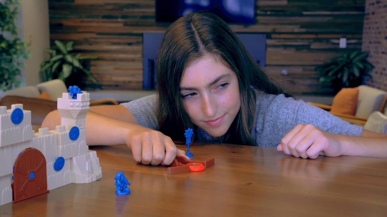 Goliath Games: Crossbows & Catapults - Castle Battle | Legendary Builds & Epic Destruction! | Retro Strategy Board Game | For 2 Players Ages 7+