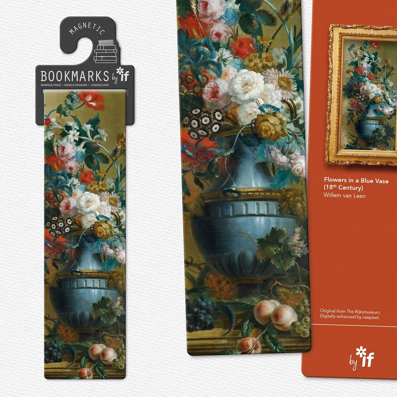 Classics Magnetic Bookmarks - Flowers in a vase