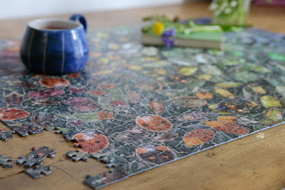 Natural History Museum 1000-Piece Beetle Jigsaw Puzzle: A Colorful Challenge Featuring Rhino Beetles, Ladybirds & More Size 66 x 50 cm