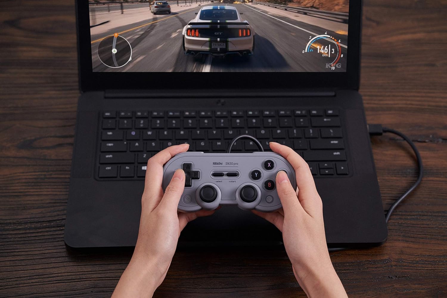 8Bitdo SN30 Pro USB Gamepad (Grey Edition) (Nintendo Switch//