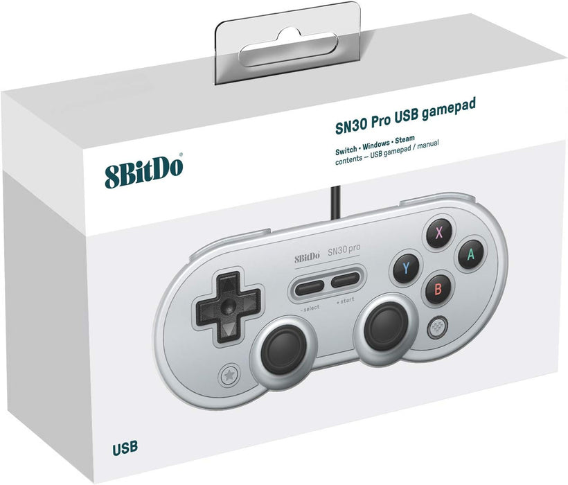 8Bitdo SN30 Pro USB Gamepad (Grey Edition) (Nintendo Switch//