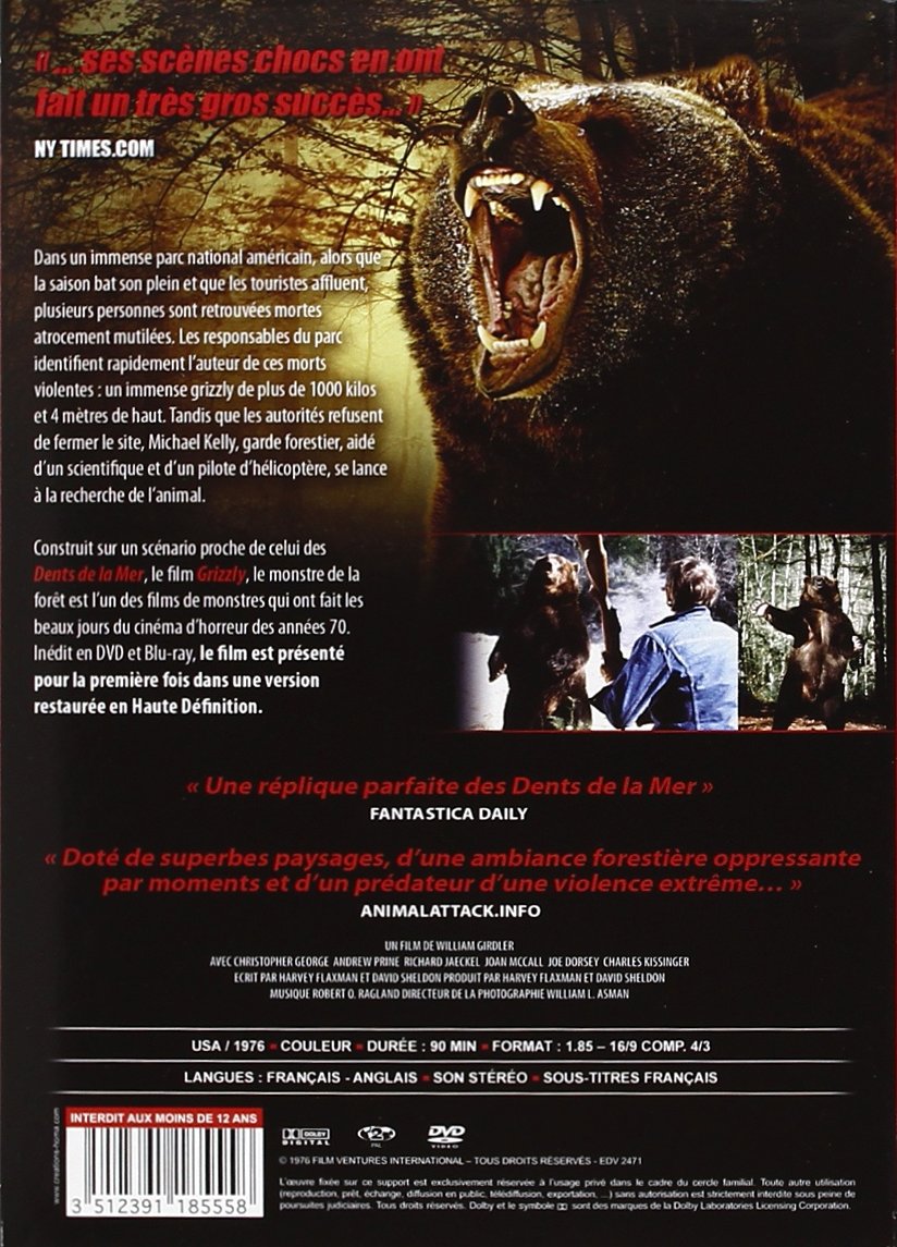 Grizzly, le monstre de la foret