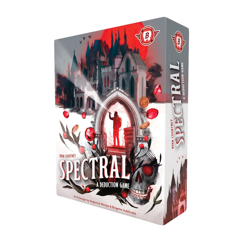 Spectral Deduction and Bidding Board Game for 2-5 Players - Find Treasures and Avoid Specters - Beginner and Advanced Modes to Tailor Game to Your Experience