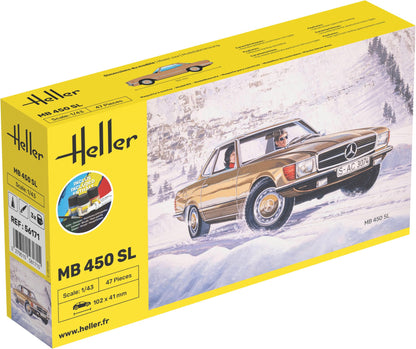 Heller - 1/43 Starter Kit Mb 450sl (02/25) *