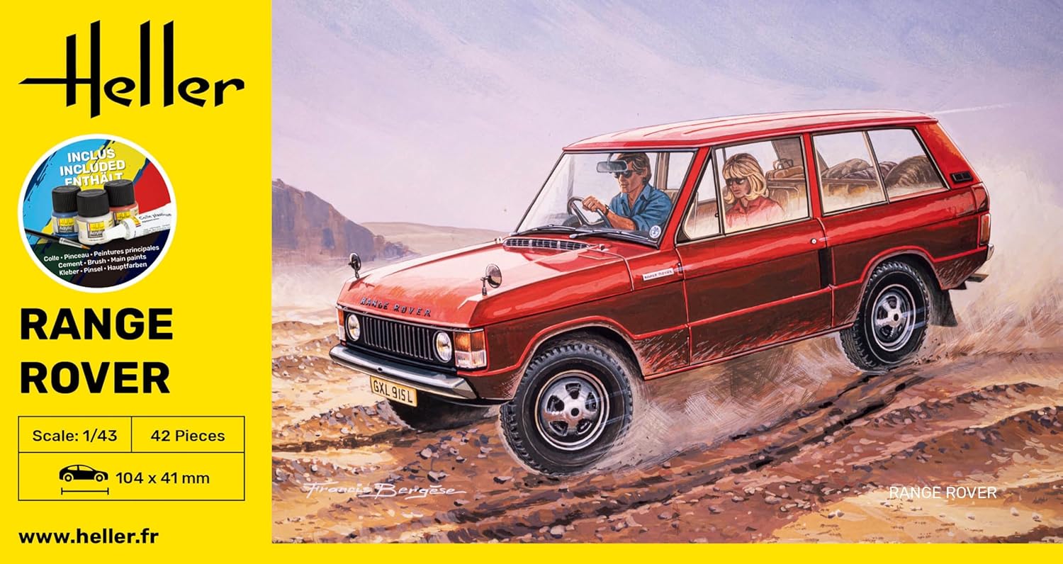 Heller 1:43 Gift Set - Range Rover