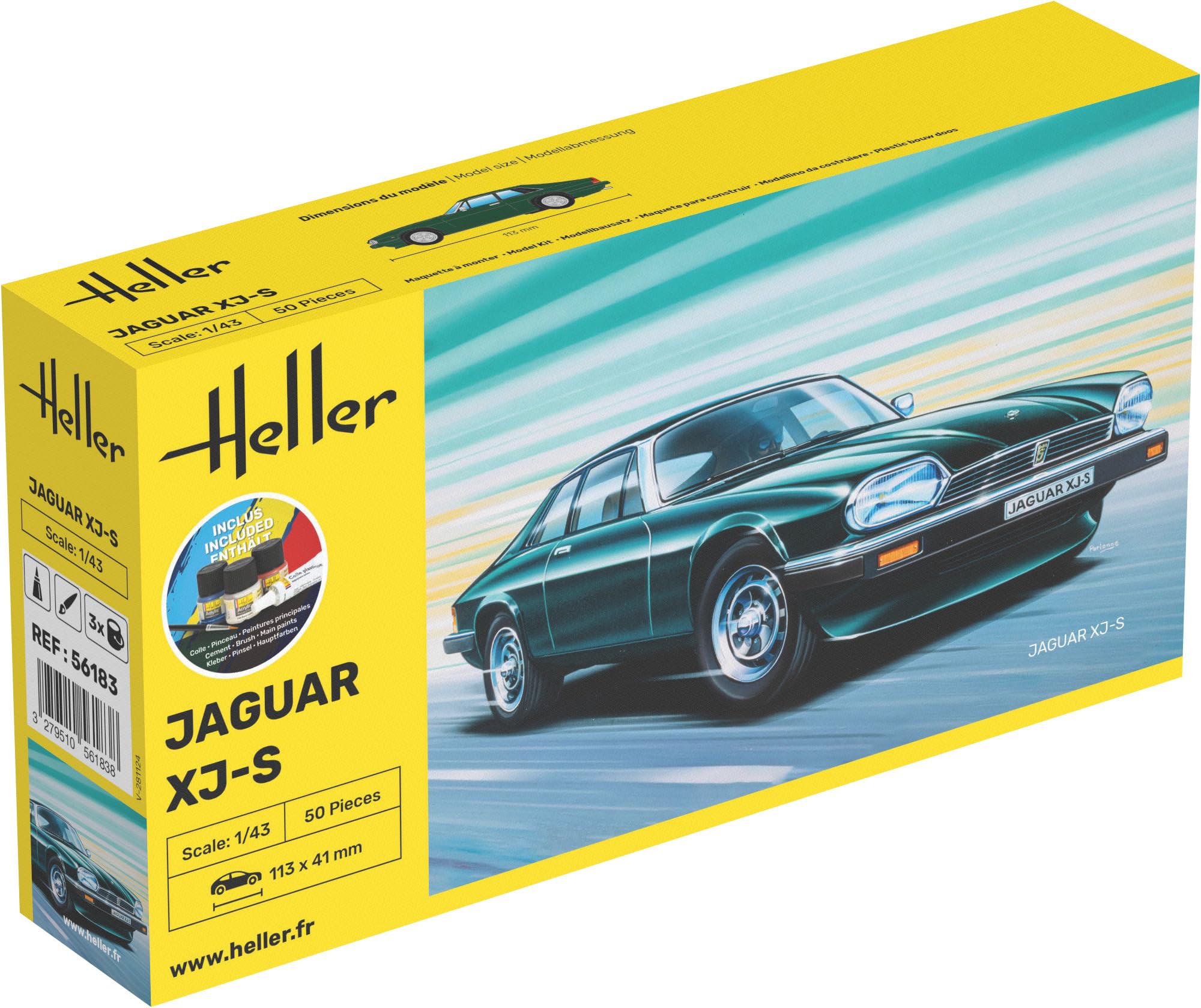Heller 1:43 Gift Set - Jaguar XJ-S
