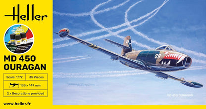 Heller - 1/72 Starter Kit Md 450 Ouragan (02/25) *