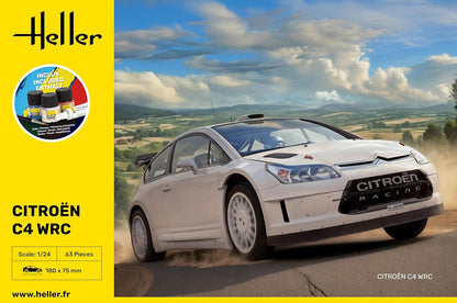 Heller - 1/24 Starter Kit Citroen C4 Wrc