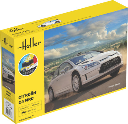 Heller - 1/24 Starter Kit Citroen C4 Wrc