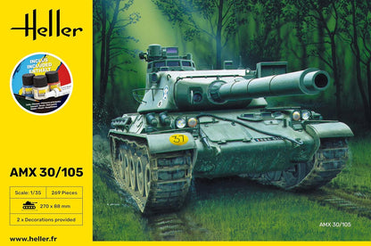 Heller - 1/35 Starter Kit Amx30/105