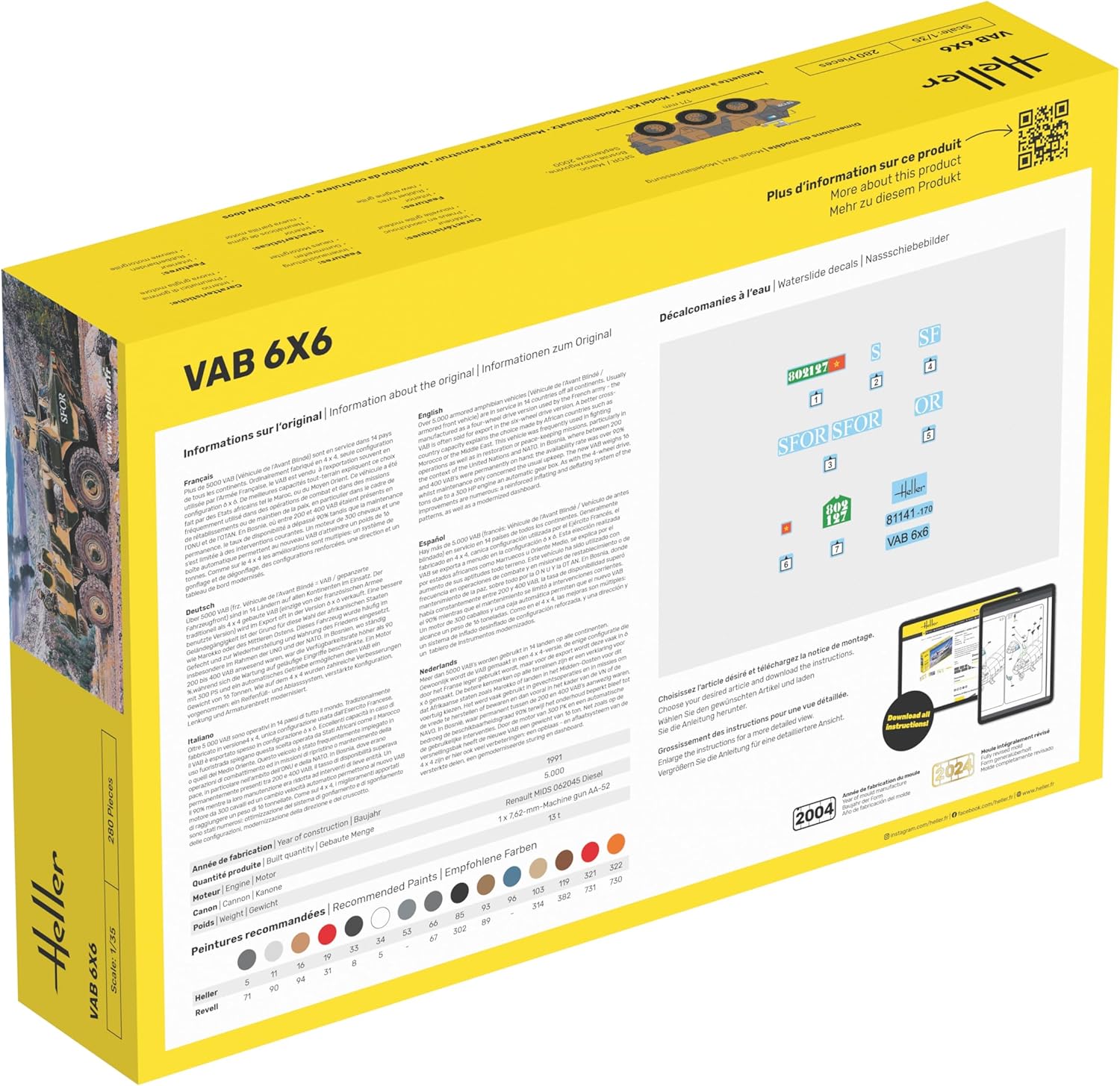 Heller VAB 57141 Starter Kit 6x6 1/35