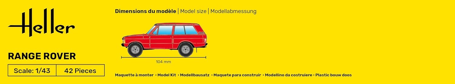 Heller 80181 Range Rover 1/43