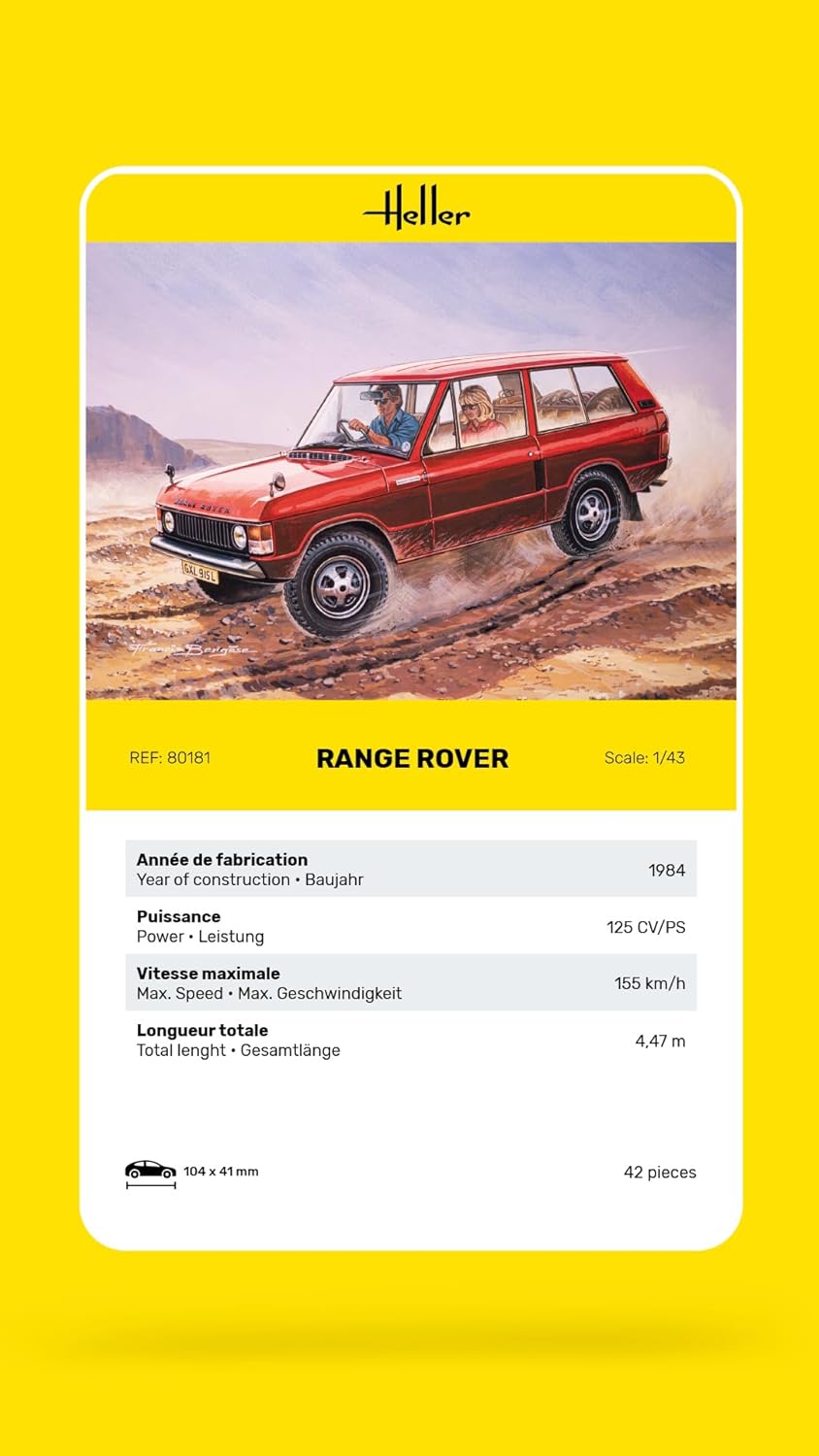 Heller 80181 Range Rover 1/43