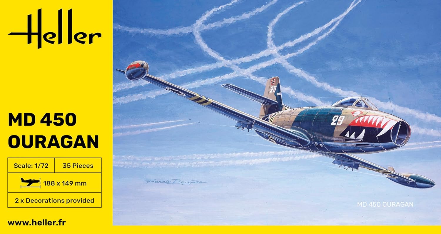 Heller 80201 modelbouwset MD450 OURAGAN