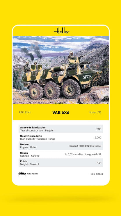 Heller - 1/35 Vab 6x6 (02/25) *
