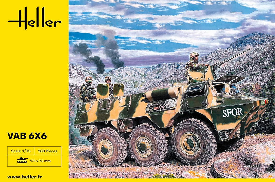 Heller 81141 - Mezzo di Trasporto Truppe VAB 6x6