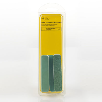 Heller 99002 Sand File Set (Two-Sided, 3 Pieces