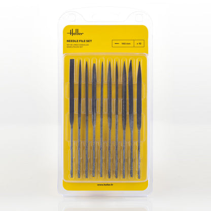 Heller 99004 - Set di file Needle (10 pezzi