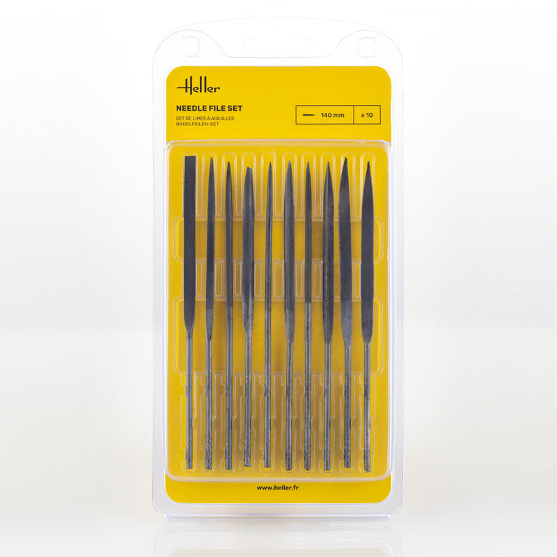 Heller 99004 - Set di file Needle (10 pezzi