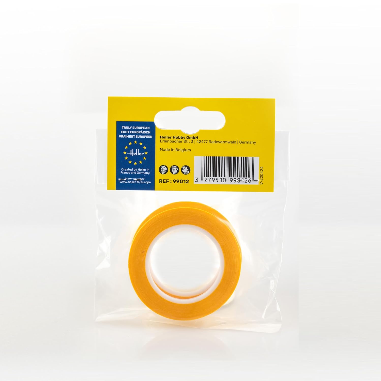 Heller - Masking Tape 6 Mm X 18 M (2 Pieces)