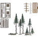 Busch Hochwald 1856 Tree Construction Kit Spruce 1 Set