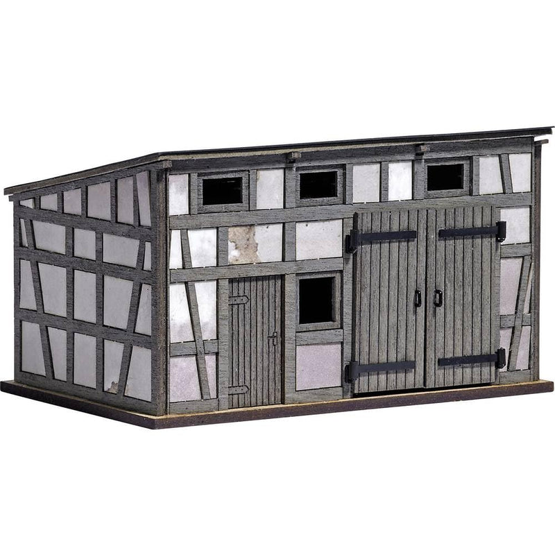 Busch 1942 H0 Weathered Outbuilding