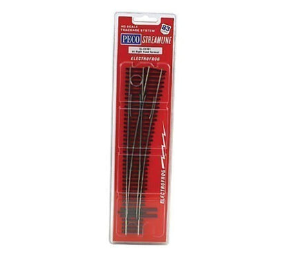 Peco - 1/76 Turnout No.6 Radius R/h Unifrog 223,5mm