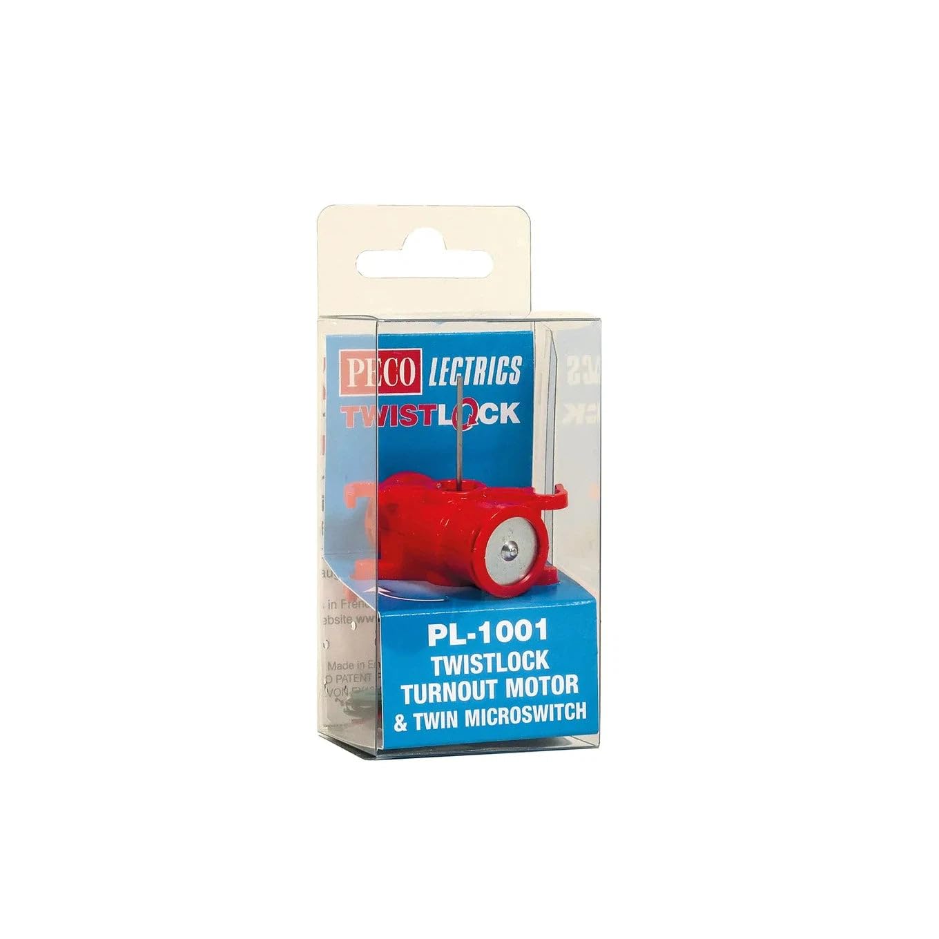 Peco PL-1001 Pecolectrics TwistLock Turnout Motor + Microschakelaar