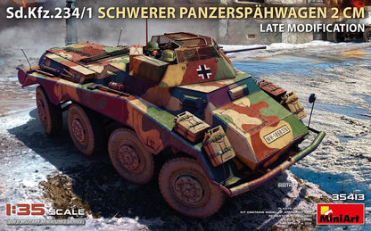 Miniart 1:35 - Sd.Kfz.234/1 Panzerspahwagen (2cm) Late