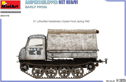 Miniart MA35478 1/35 Raupenshrepper OST RSO/01. Vroeg model plastic model (militair voertuig
