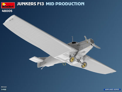 Miniart 1:48 - Junkers F13 Mid Prod, Duits, Pools, Zwitserland