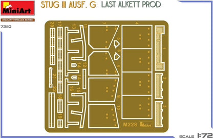Miniart 1:72 - StuG III Ausf G Last Alkett Prod