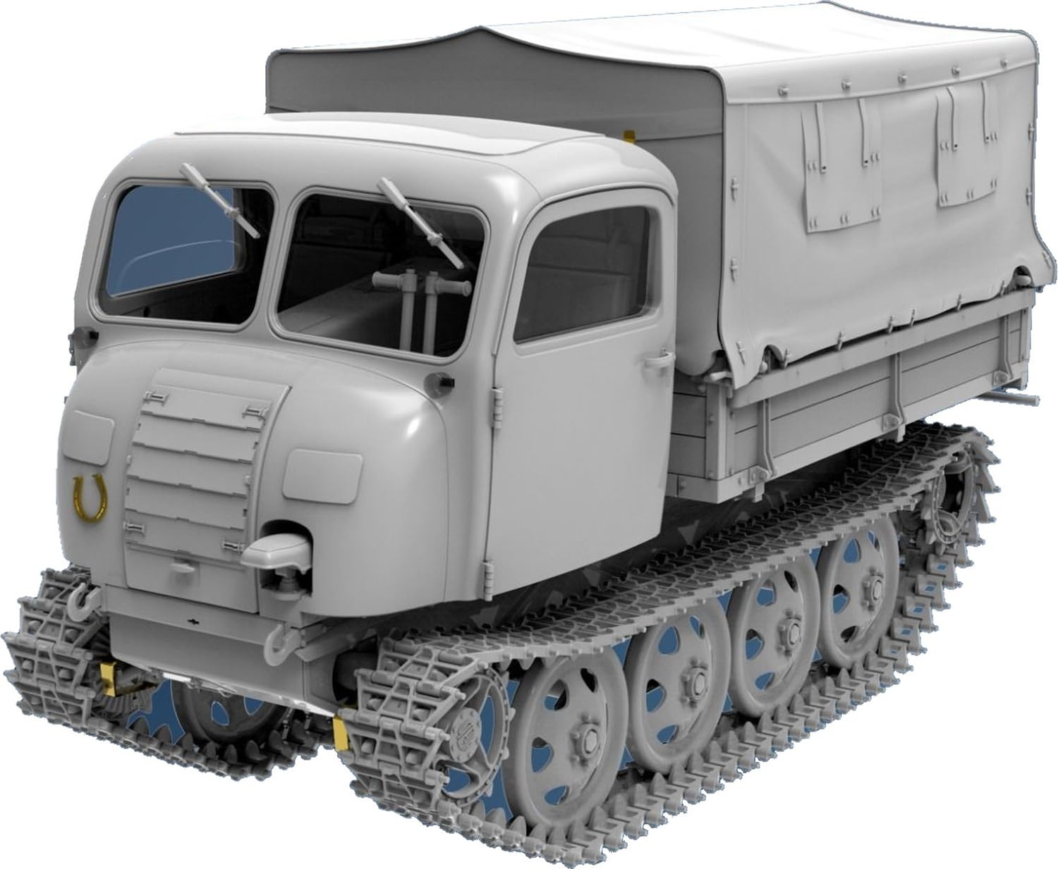 MINIART MA35480 1/35 Raupen Shrepper OST RSO/01 Mid Model Modello in Plastica (Veicolo Militare