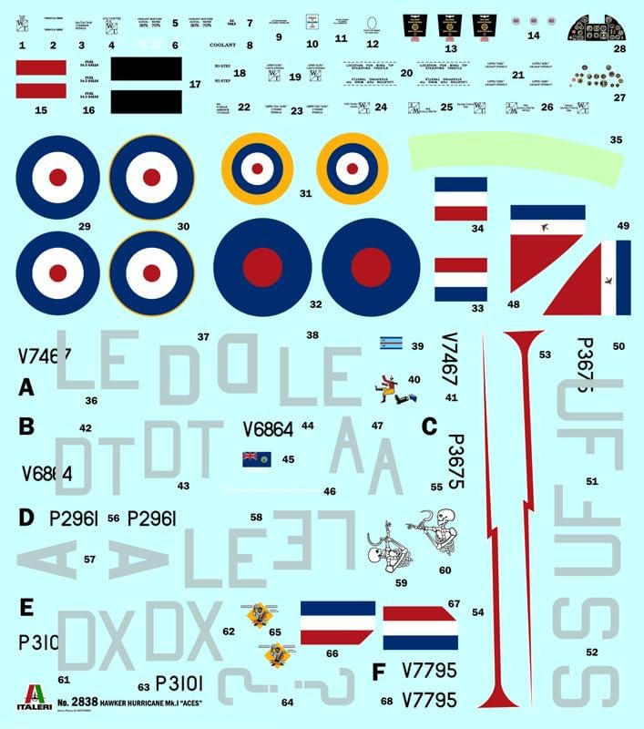 Italeri - 1/48 Hurricane Mk. I Aces (03/25) *