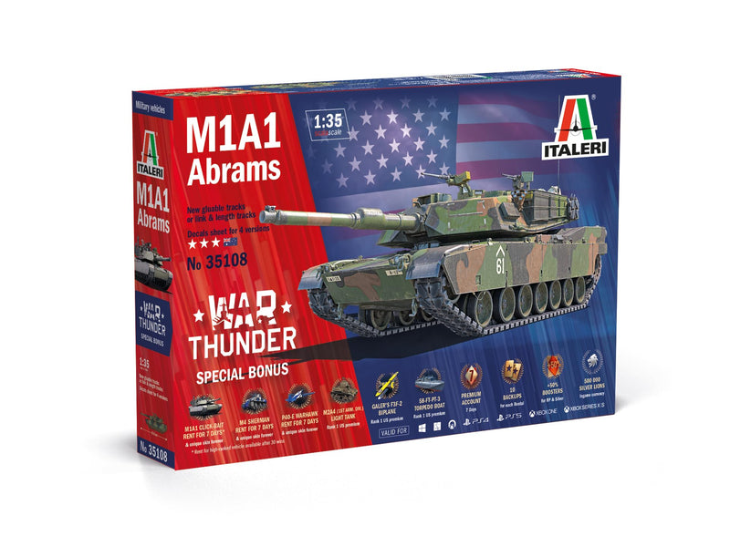 Italeri - 1/35 M1a1 Abrams (03/25) *