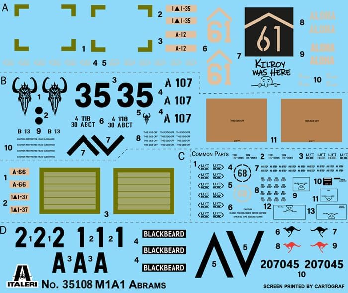 Italeri - 1/35 M1a1 Abrams (03/25) *