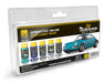 Mig Jimenez AMMO COBRA MOTOR German Cars 1980-2000 Set Colors, 5 x 30ml Bottles, for Model Painting with Brush and Airbrush, Model A.MIG-7864