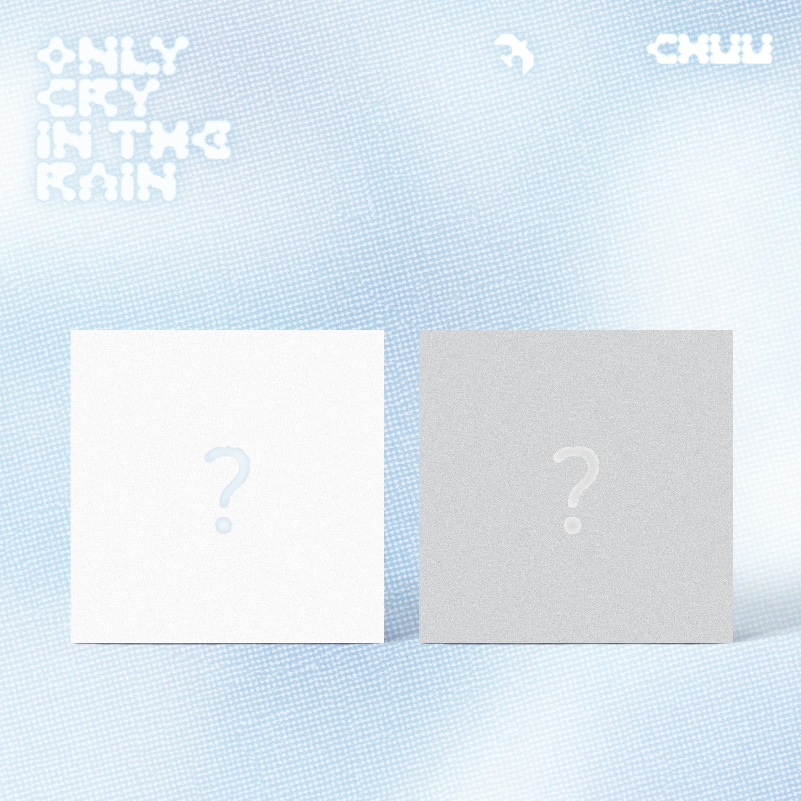 Only Cry In The Rain - Random Cover - incl. 72pg Photobook, Photocard, Folded Poster, Letter, Colored Paper, Moodcut Photo + Sticker