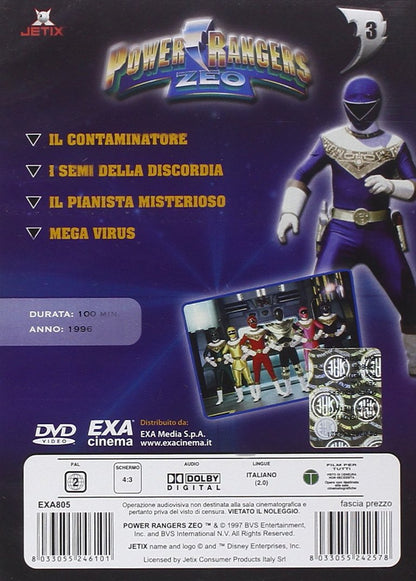 Power Rangers Zeo #03 - (Italian Import)