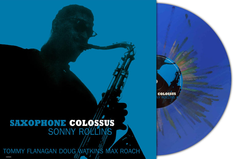 Vinile Sonny Rollins - Saxophone Colossus (Blue Splatter Vinyl
