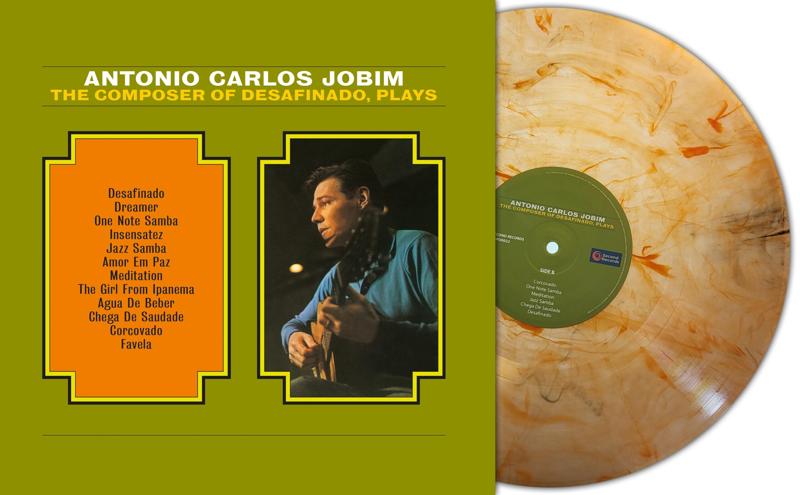 COMPOSER OF DESAFINADO (GREEN MARBLE VINYL