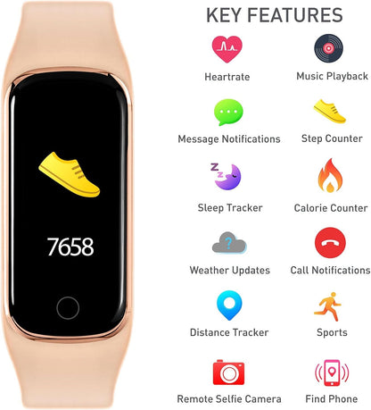 Reflex Active Series 8 Activity Tracker With Colour Touch Screen and Up To 7 Day Battery Life