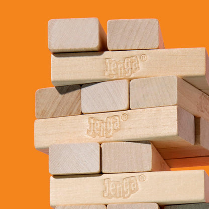 Official Hasbro Games Jenga Game with Digital Die
