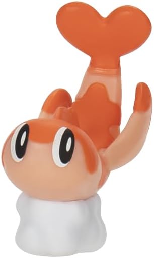 Pokémon Pokemon 5 and 8 cm Battle Figure 2-Pack Tatsugiri & Rowlet - Toy Figure for Kids 4+ - Official Product for Children