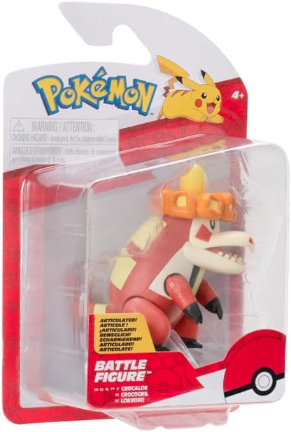 Pokémon Pokemon 5 cm Battle Figure Crocalor (Fuecoco Evolvement) - Toy Figure for Kids 4+ - Official Product for Children