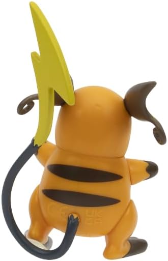 Pokémon Battle Figure Pack - 5cm Figure Raichu Yellow/orange - Official Pokemon playset for Children 4+ Years