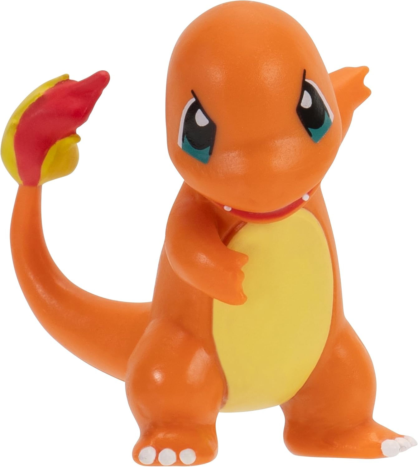 Pack de 3 figurines de combat Pokémon - Comprend les figurines de combat Salamèche et Miamiasme de 5 cm et Têtarte de 7,5 cm