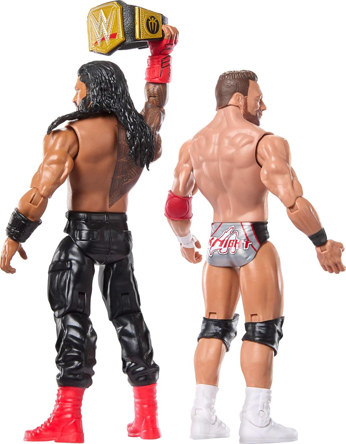 Mattel WWE Main Event Showdown Roman Reigns vs La Knight 2-Pack